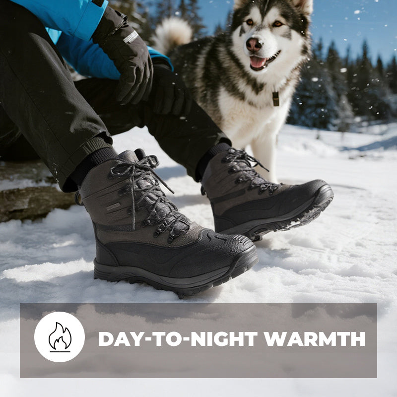 NORTIV8 Insulated Waterproof Winter Boots for Outdoor Adventures - Parry's Picks