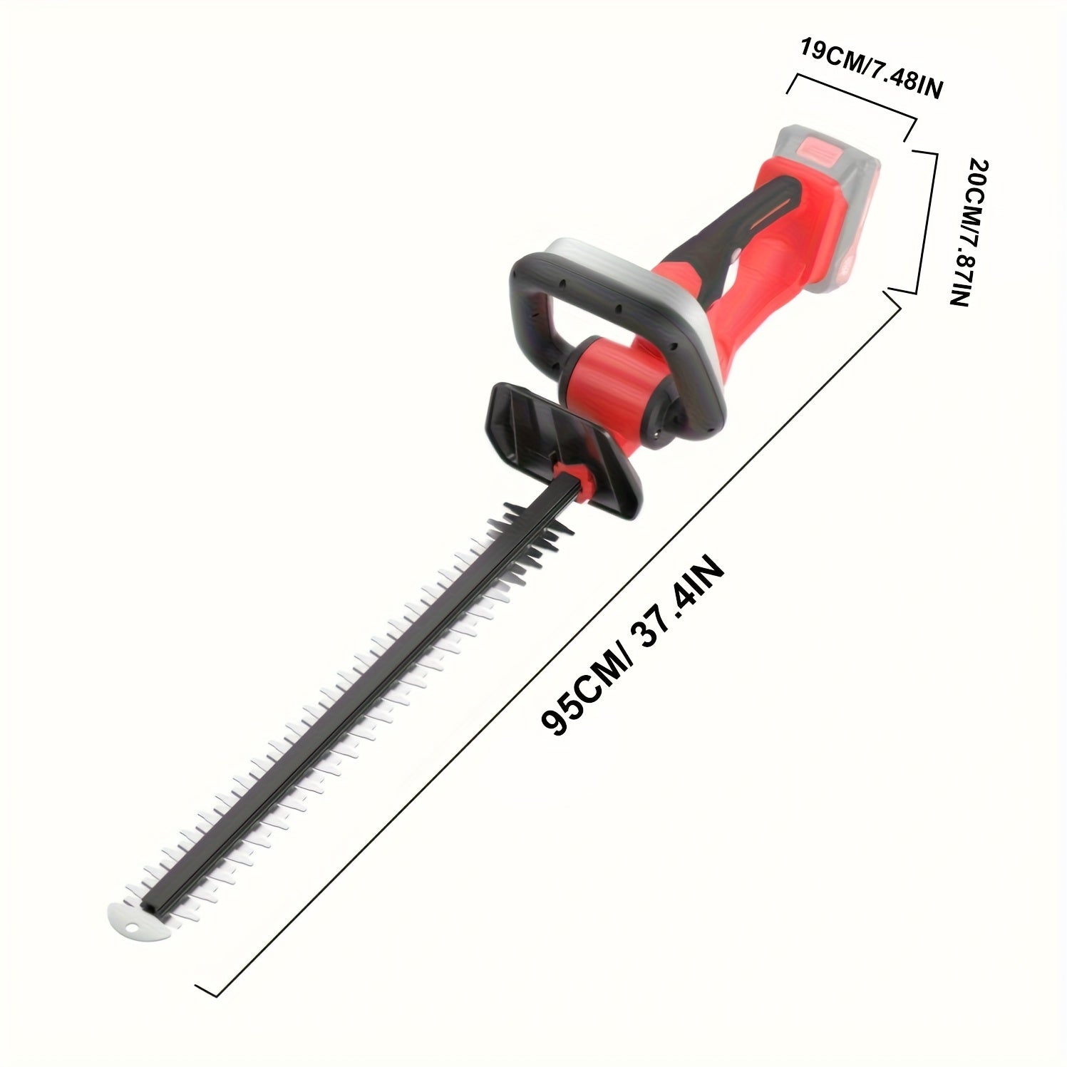 PULlTUO Cordless Hedge Trimmer with Dual-Action Blades - Parry's Picks