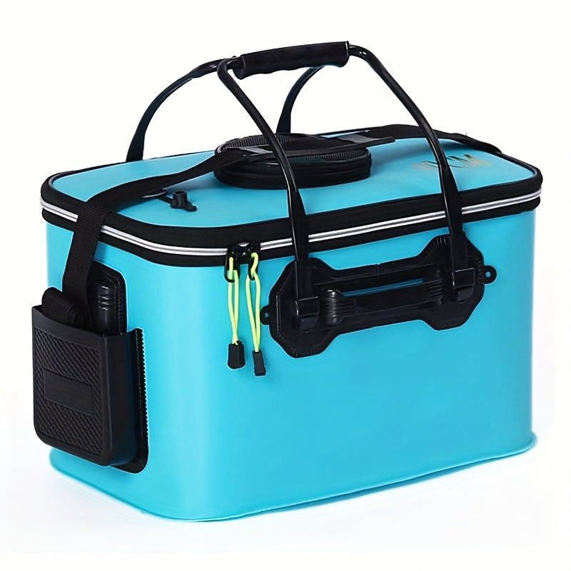 Foldable EVA Fishing Bag Bait Bucket Live Fish Carrier