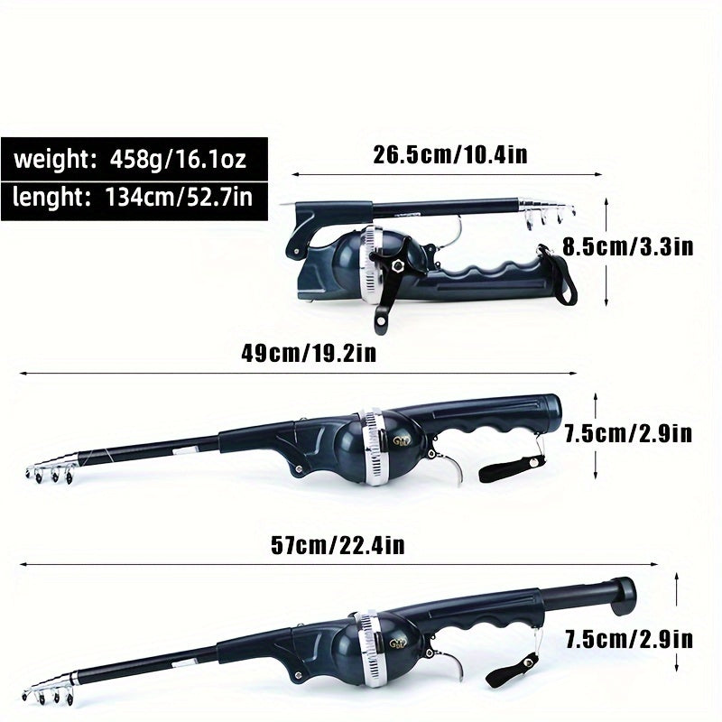 Portable Folding Fishing Rod and 21 Piece Combo Set - Parry's Picks