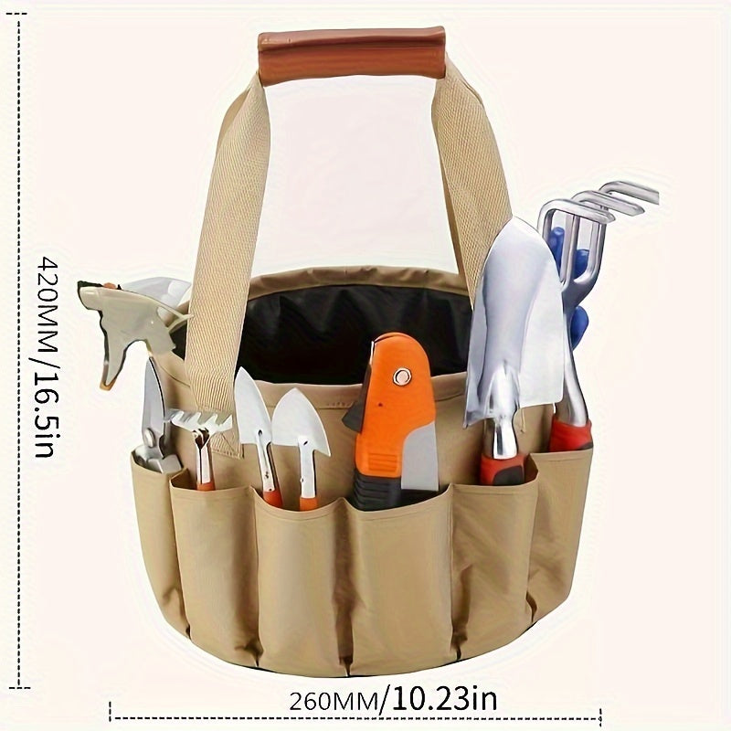 Essential Garden Tool Set with Ergonomic Handles and Storage Apron