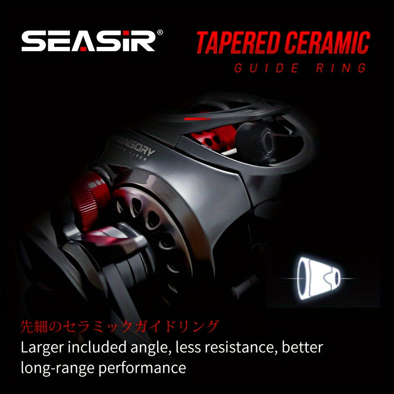 Seasir Ultra Light Carbon Fiber Baitcasting Fishing Reel - Parry's Picks