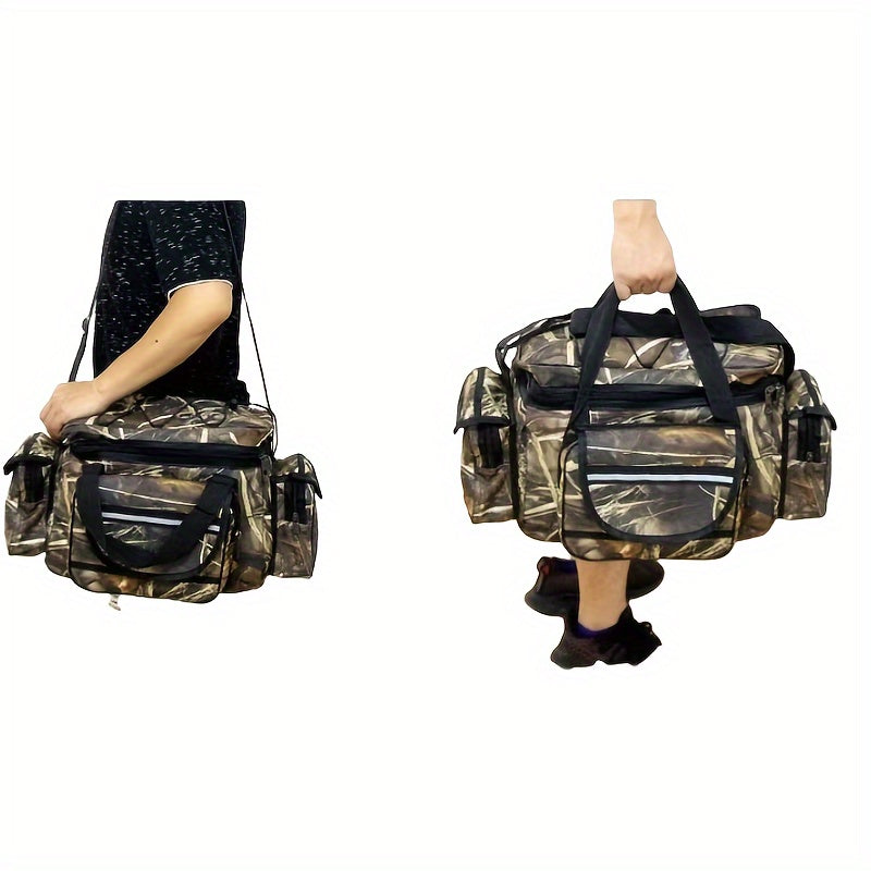 Multi-Functional Fishing Gear Bag with Insulated Storage Compartment - Parry's Picks