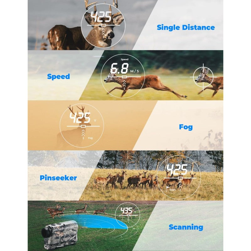 Hunting Bow Rangefinder Laser For Archery And Outdoors