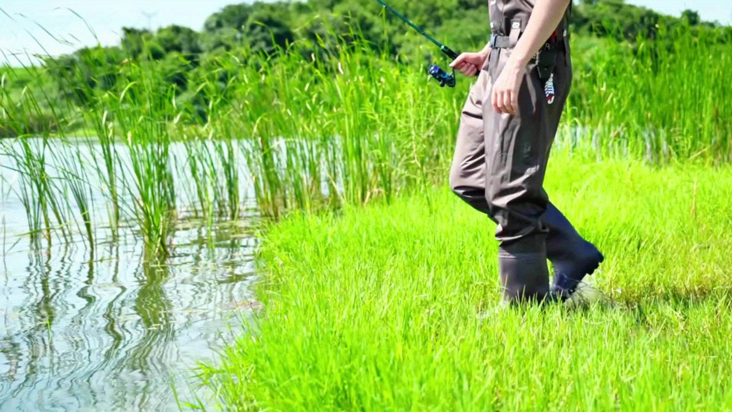 PROBITE Breathable Fishing Chest Waders With Boots For Anglers - Parry's Picks