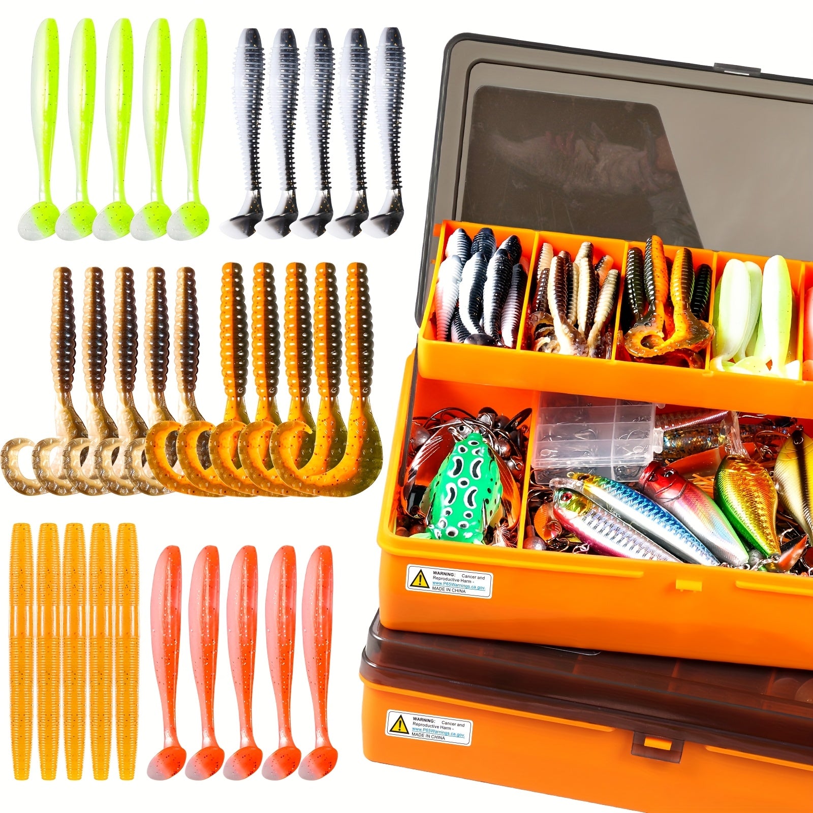 Premium Fishing Tackle Box Kit for Beginners and Enthusiasts - Parry's Picks