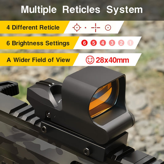 Tactical Holographic Red Dot Sight For Quick Target Acquisition - Parry's Picks