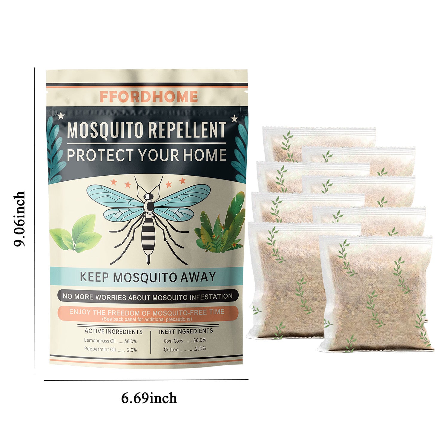 Natural Mosquito Repellent Sachets for Indoor and Outdoor Use - Parry's Picks