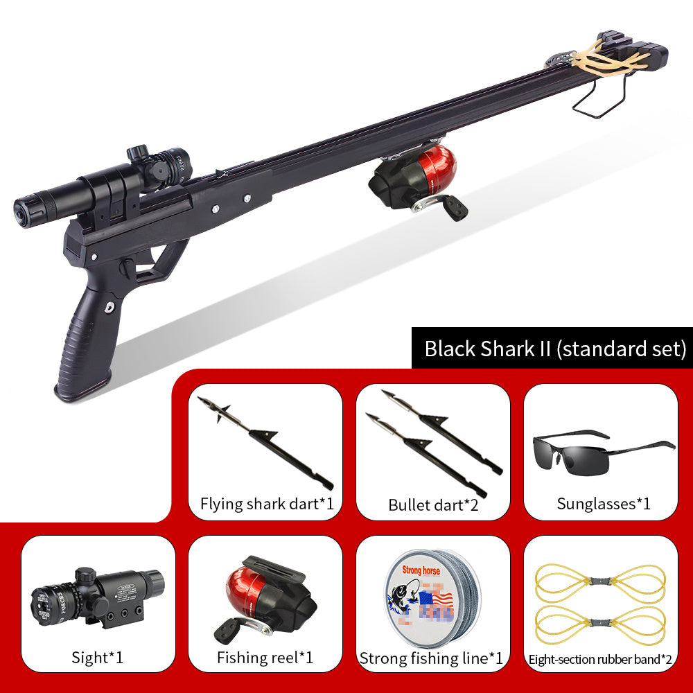Brown AluminumAlloy FishingRodLauncher HighPrecisionScope StainlessSteelReel Accessories