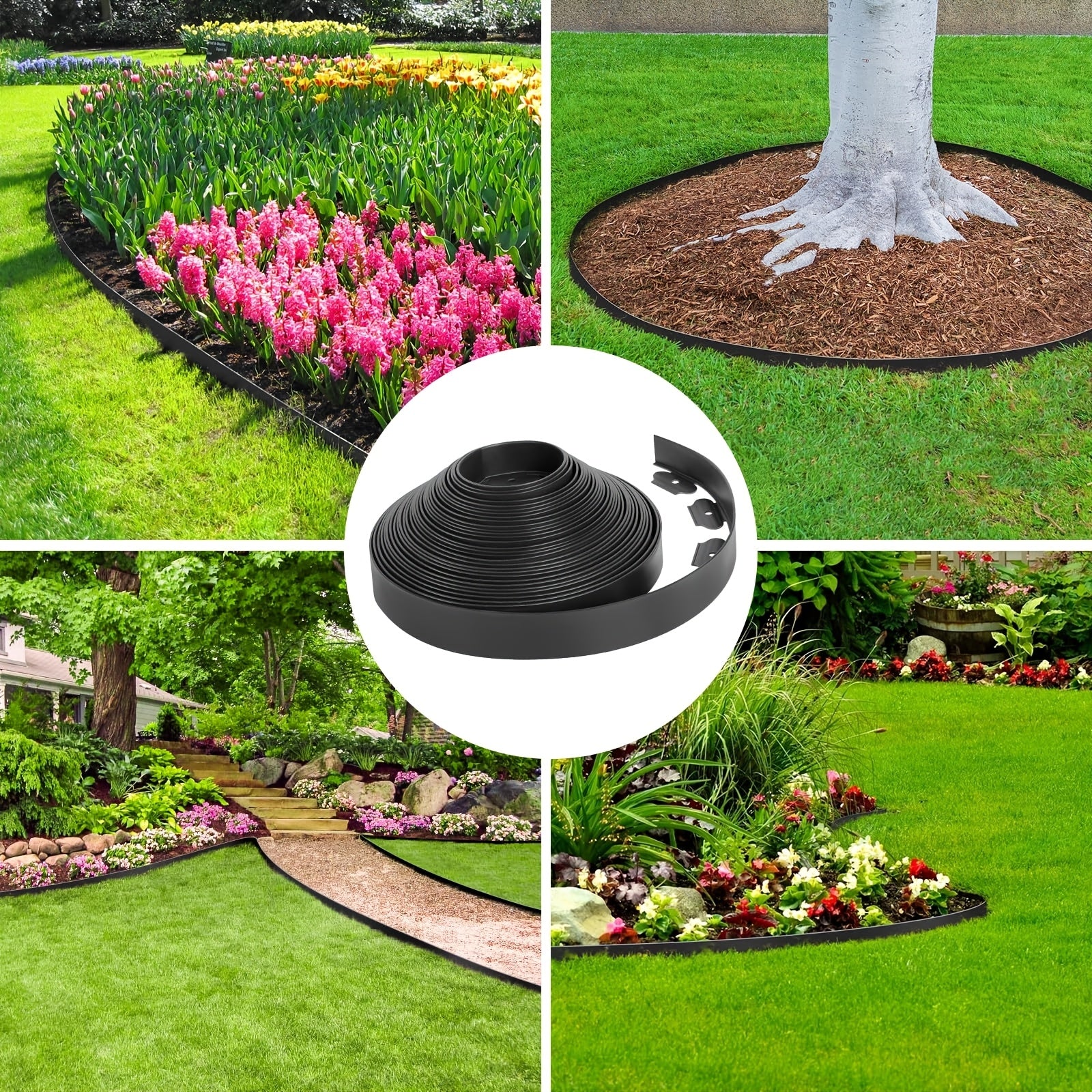 Landscape Edging Kit for Easy Garden and Pathway Installation - Parry's Picks