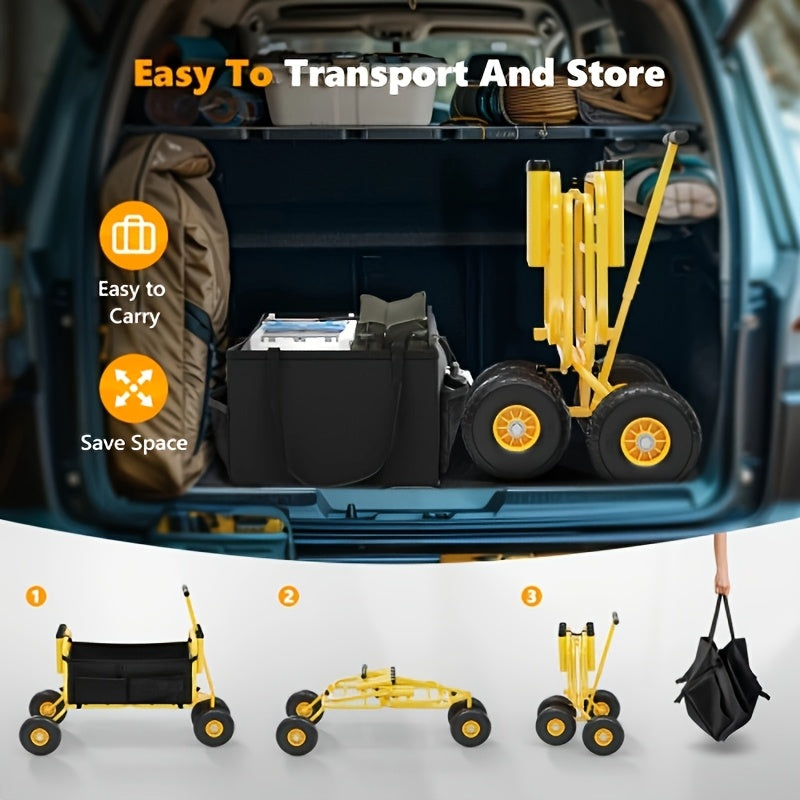 Bonnlo Portable Fishing Cart for All-Terrain Fishing Adventures - Parry's Picks