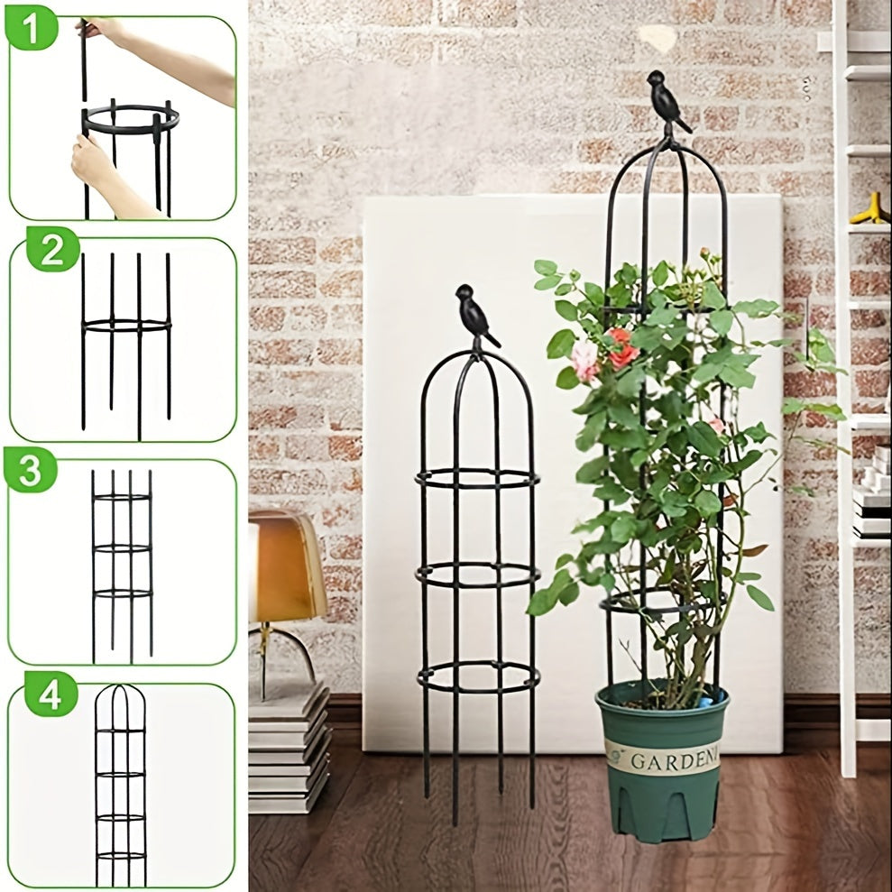 Garden Obelisk Trellis for Climbing Plants and Vines Support - Parry's Picks
