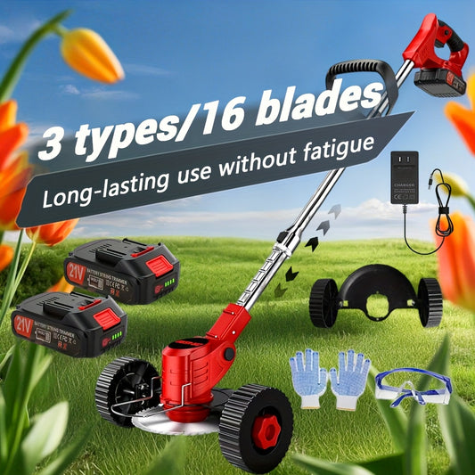 Electric Weeder with Rechargeable Batteries for Effortless Gardening - Parry's Picks