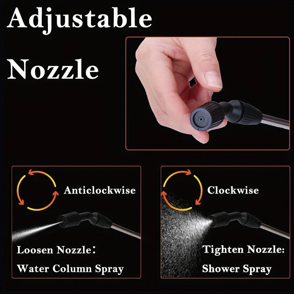 Heavy-Duty Pressure Garden Sprayer with Adjustable Nozzle - Parry's Picks