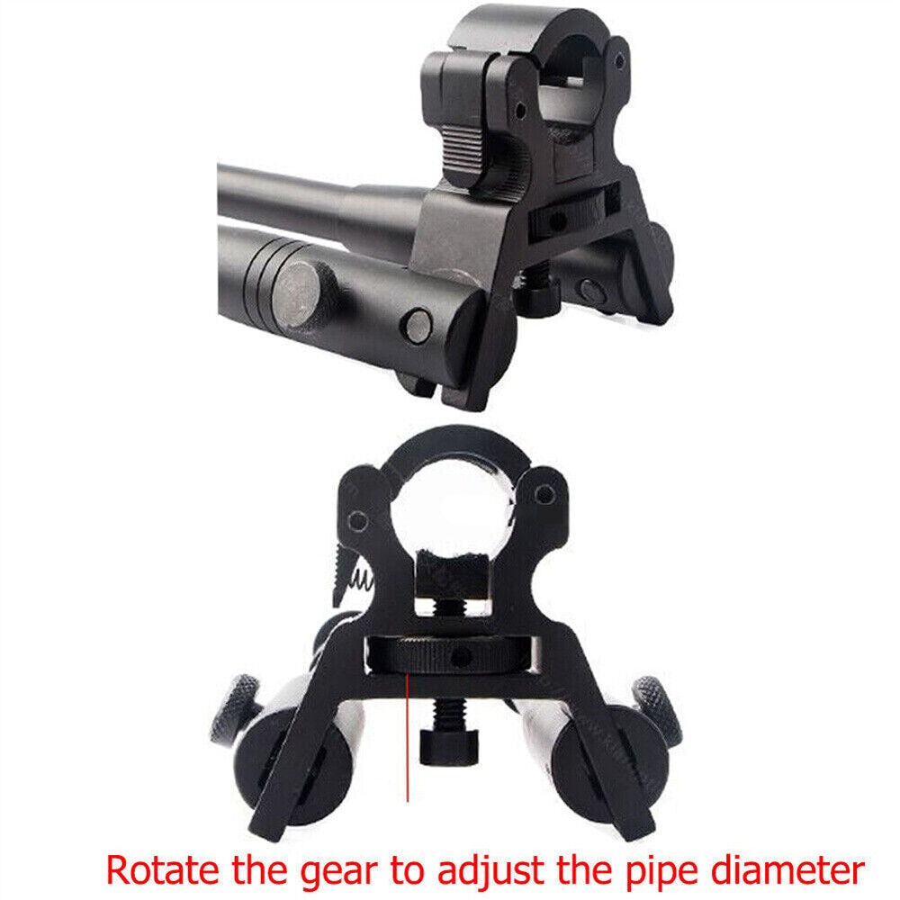 Compact Tactical Bipod for Rifles - Foldable Clamp-On Design - Parry's Picks