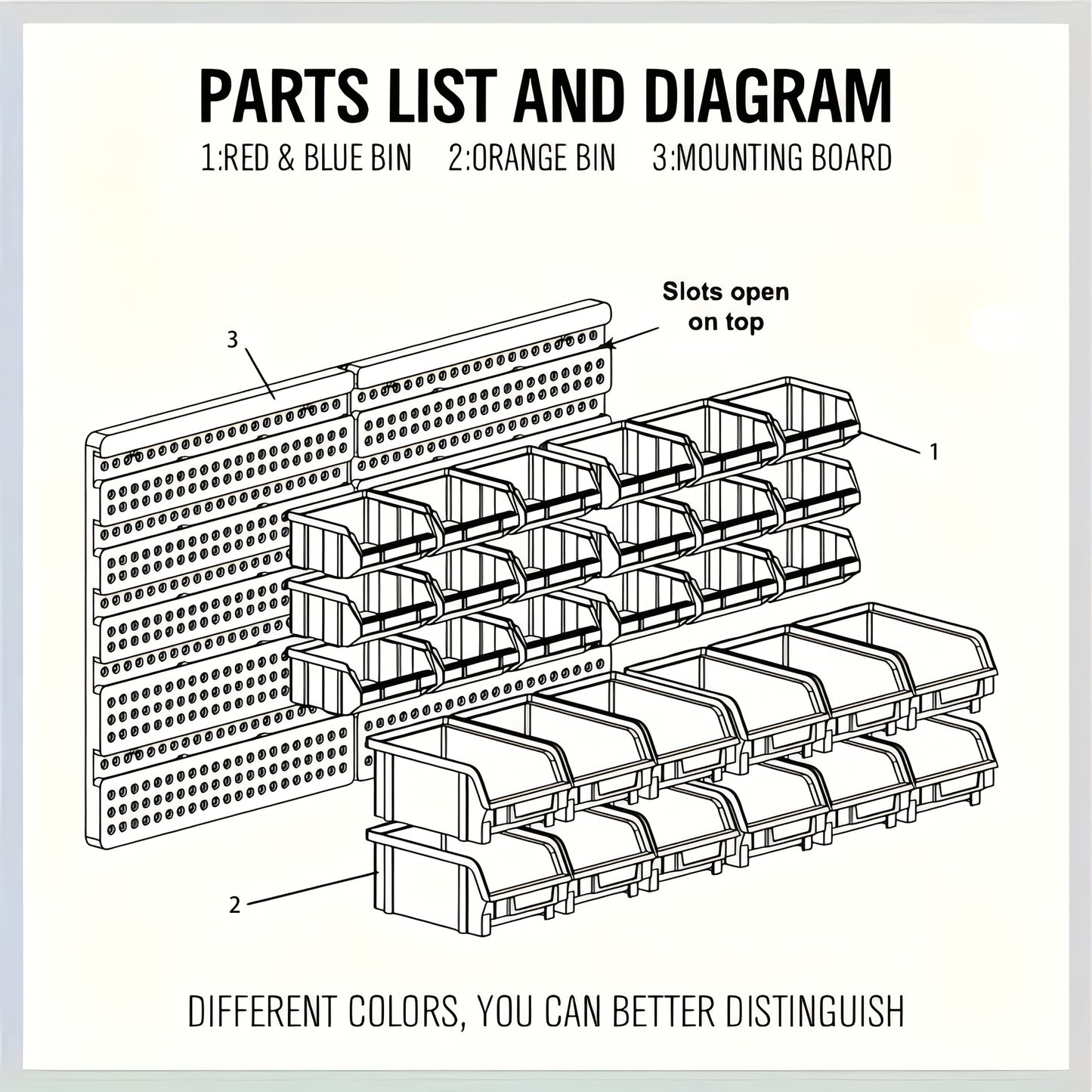 Wall-Mounted Storage Rack System for Tools and Hardware - Parry's Picks