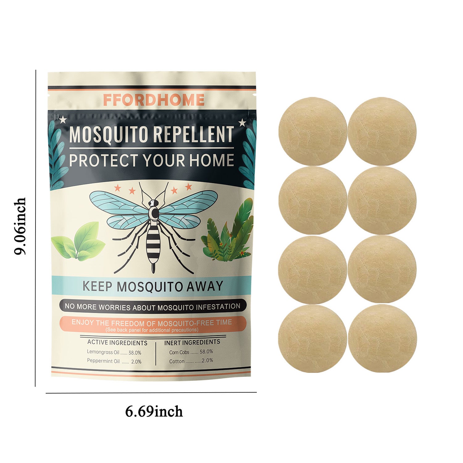 Natural Mosquito Repellent Sachets for Indoor and Outdoor Use - Parry's Picks