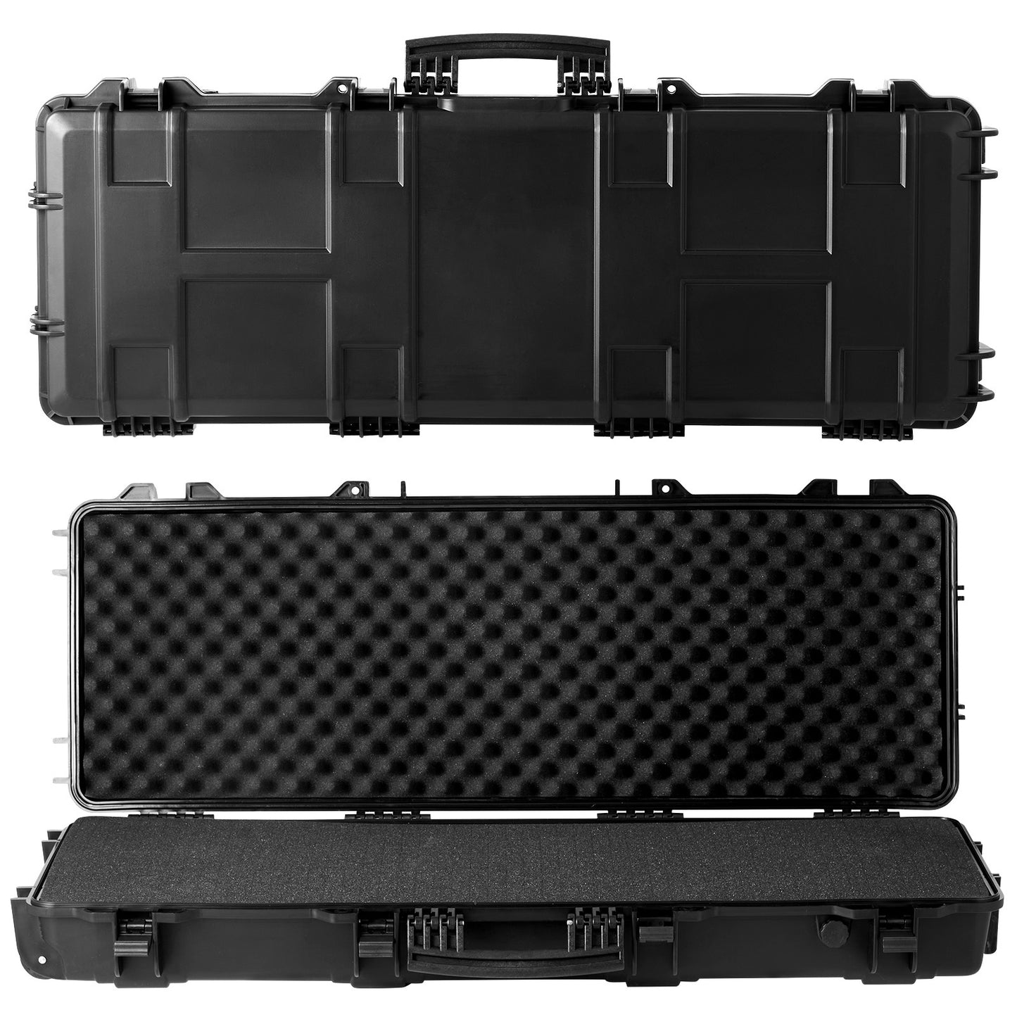 VEVOR Hard Rifle Case With Layer Foam Protection And Wheels