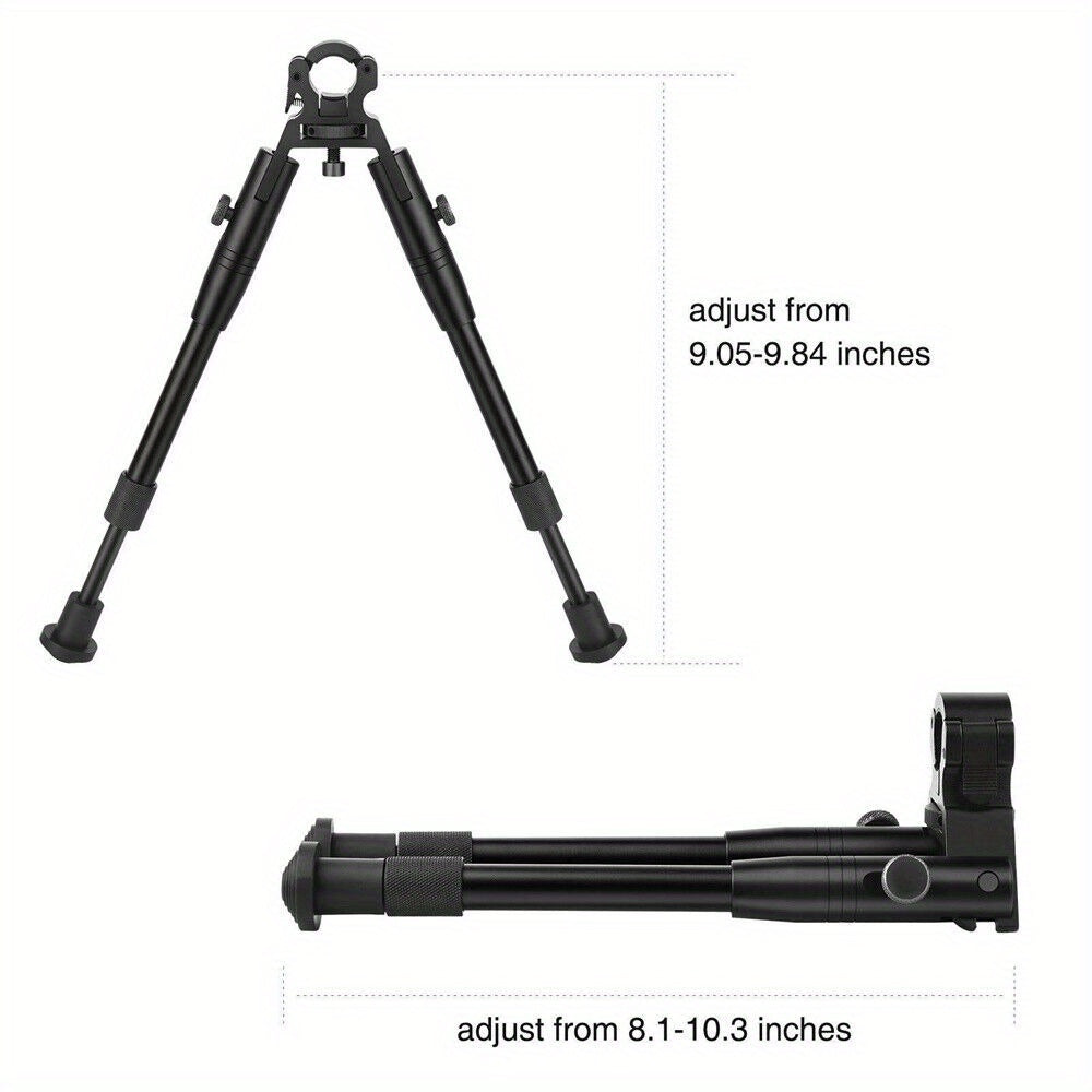 Compact Tactical Bipod for Rifles - Foldable Clamp-On Design - Parry's Picks