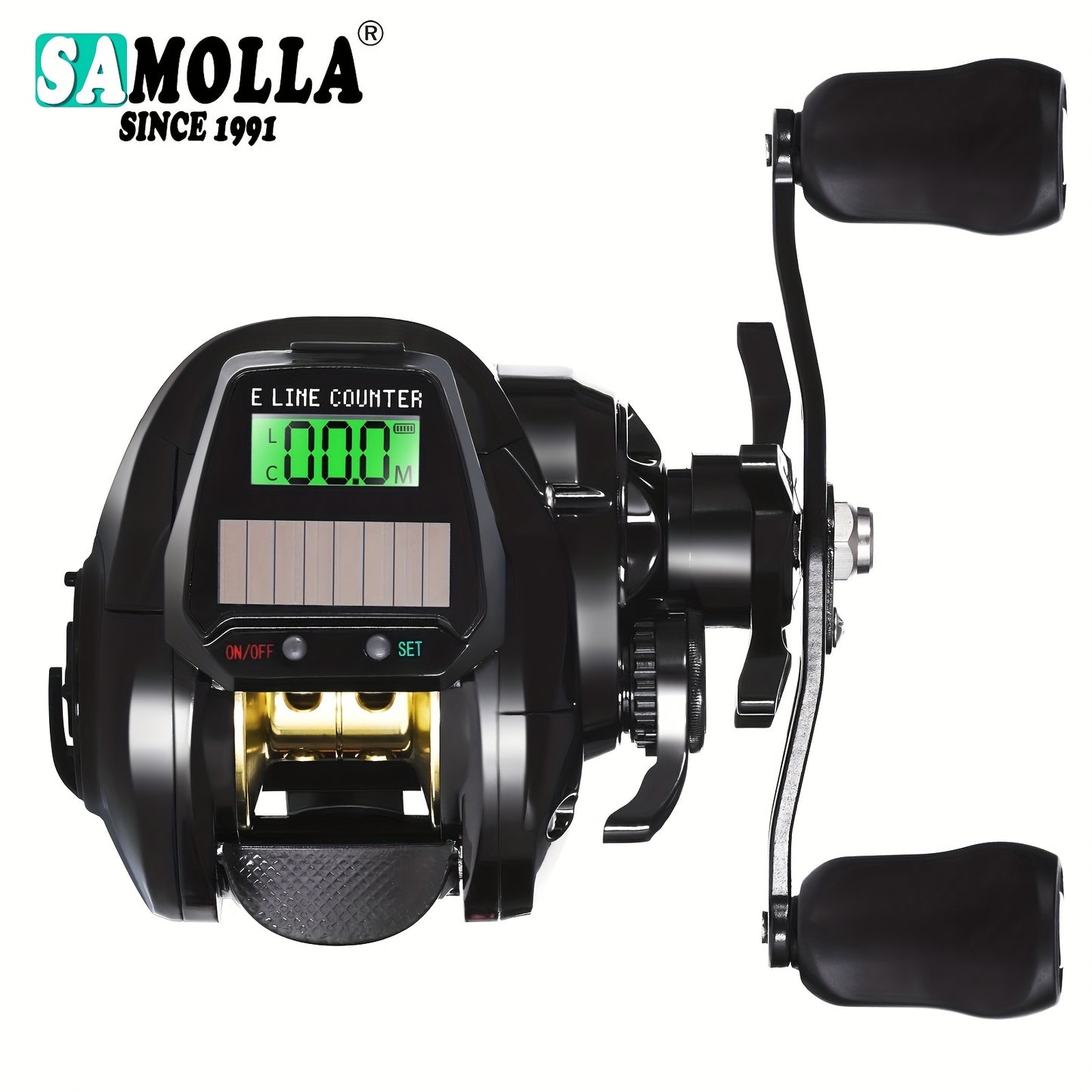 SAMOLLA Baitcasting Reel With Variable Speed Control