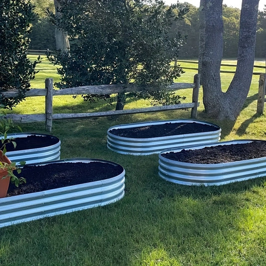 Galvanized Raised Garden Bed Kit for Outdoor Vegetables - Parry's Picks