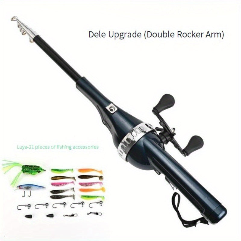 Portable Folding Fishing Rod and 21 Piece Combo Set - Parry's Picks