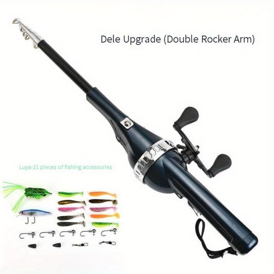 Portable Folding Fishing Rod and 21 Piece Combo Set - Parry's Picks