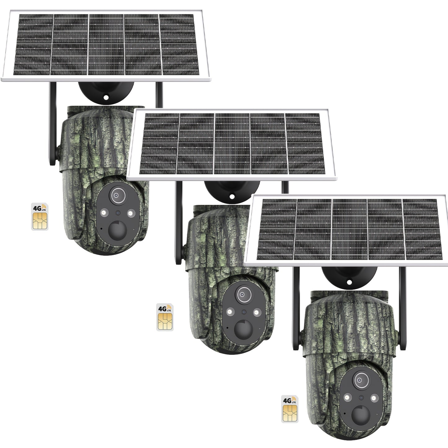 SEHMUA Solar Deer Hunting Camera 360 View 4G Night Vision