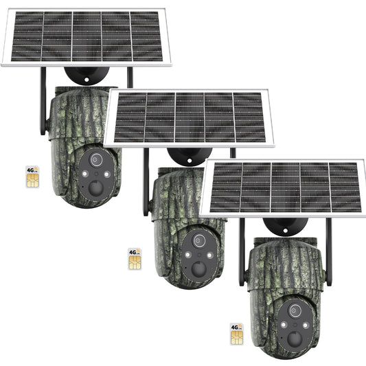 SEHMUA Solar Deer Hunting Camera 360 View 4G Night Vision