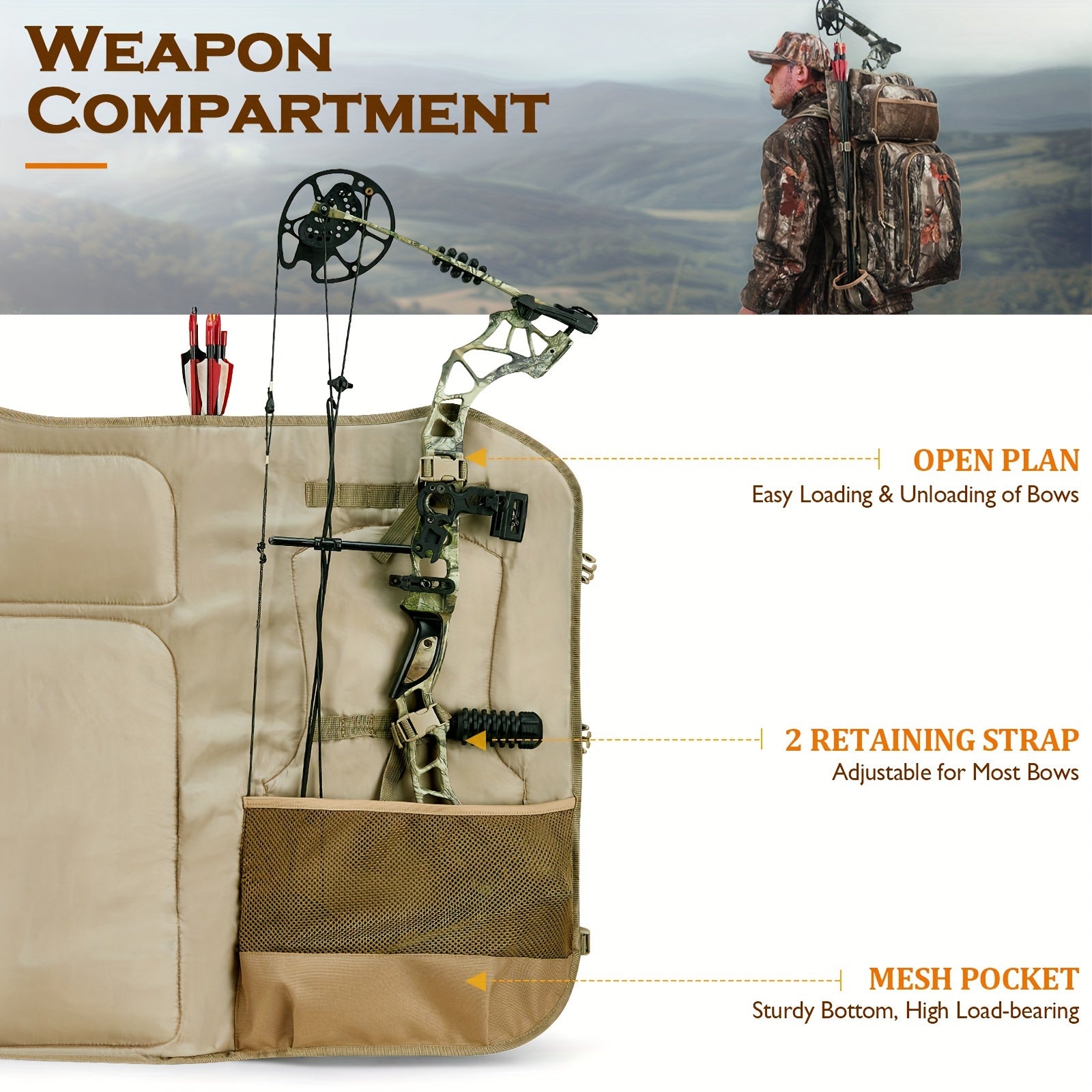 New View Bow and Arrow Backpack for Outdoor Archery - Parry's Picks