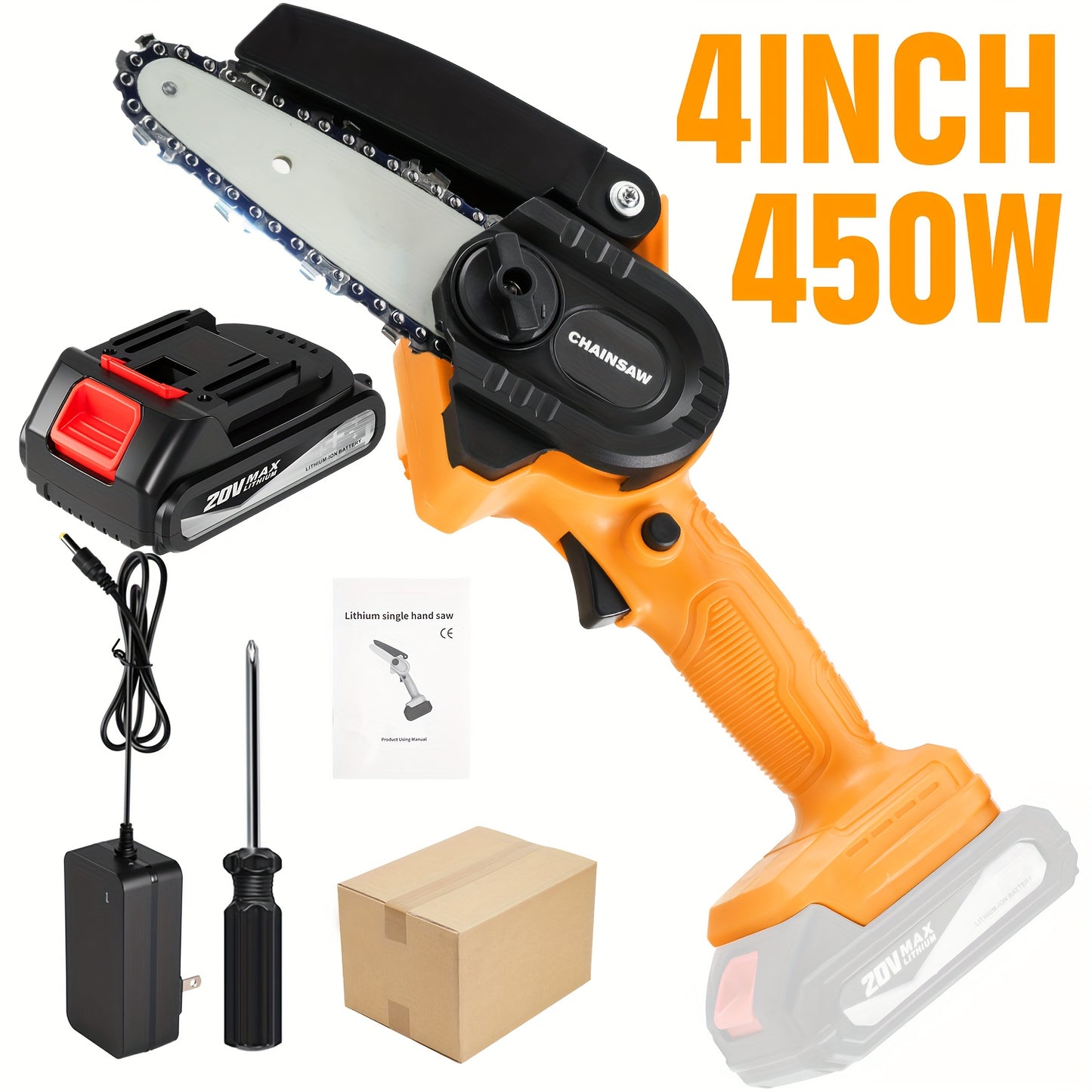 Cordless Mini Chainsaw For Effortless Wood Cutting And Pruning - Parry's Picks