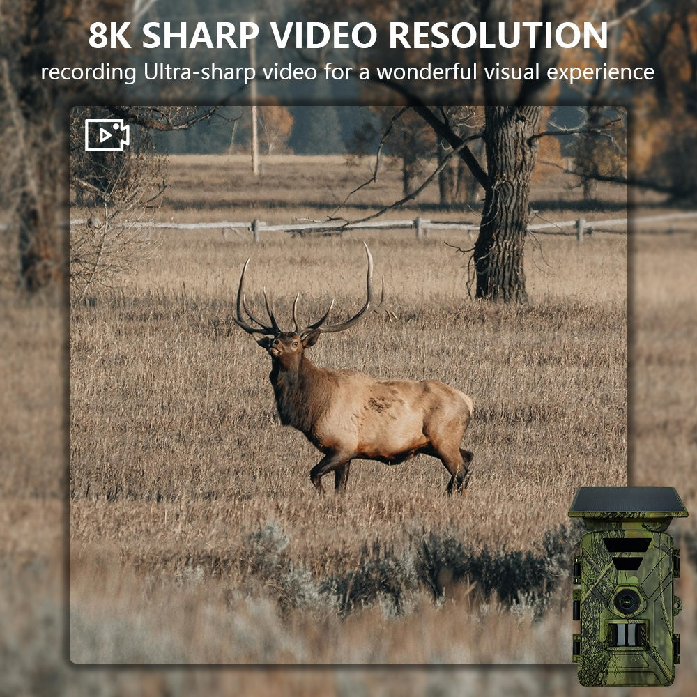 Lantoocam 8K WiFi Hunting Trail Camera 48MP Night Vision - Parry's Picks