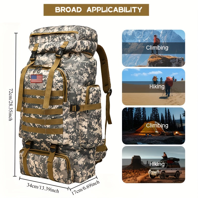 Outdoor Backpack for Camping and Hiking Adventure Enthusiasts - Parry's Picks