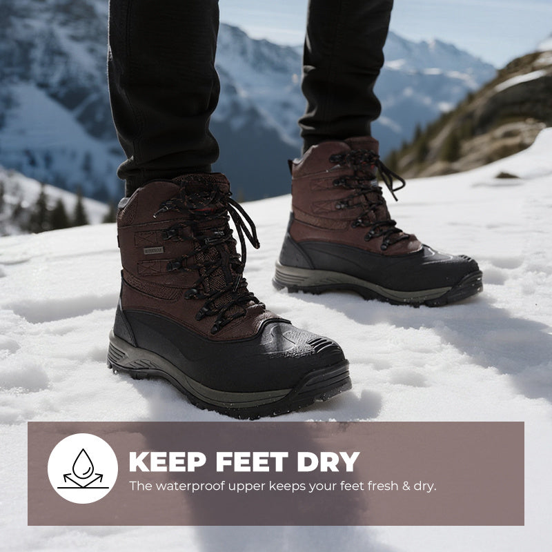 NORTIV8 Insulated Waterproof Winter Boots for Outdoor Adventures - Parry's Picks
