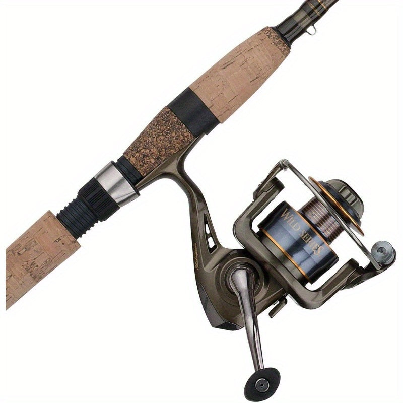 Wild Series Walleye Combo Spinning Rod And Reel Freshwater
