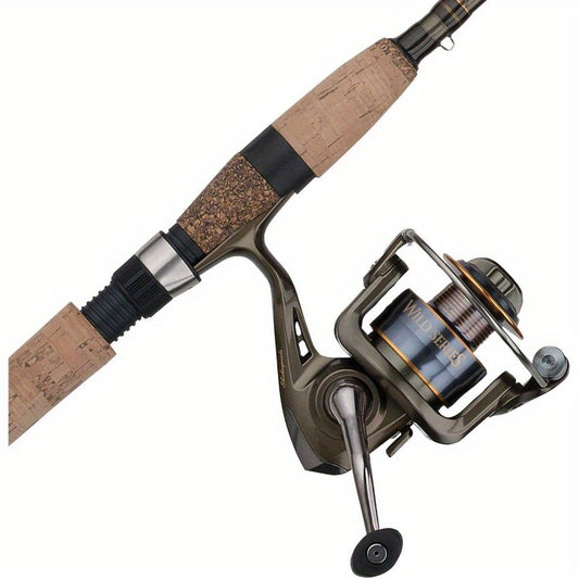 Wild Series Walleye Combo Spinning Rod And Reel Freshwater