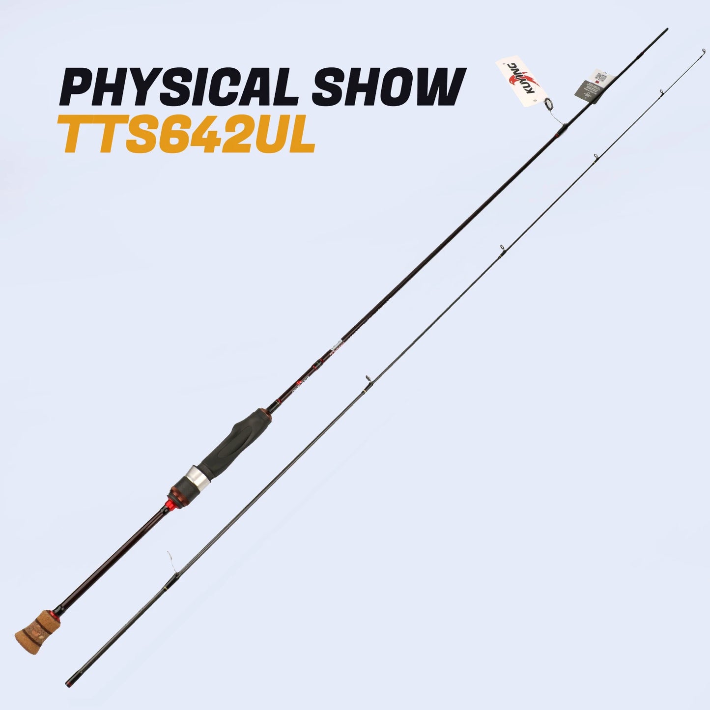 Kuying Carbon Lure Rod For Casting And Spinning Fishing