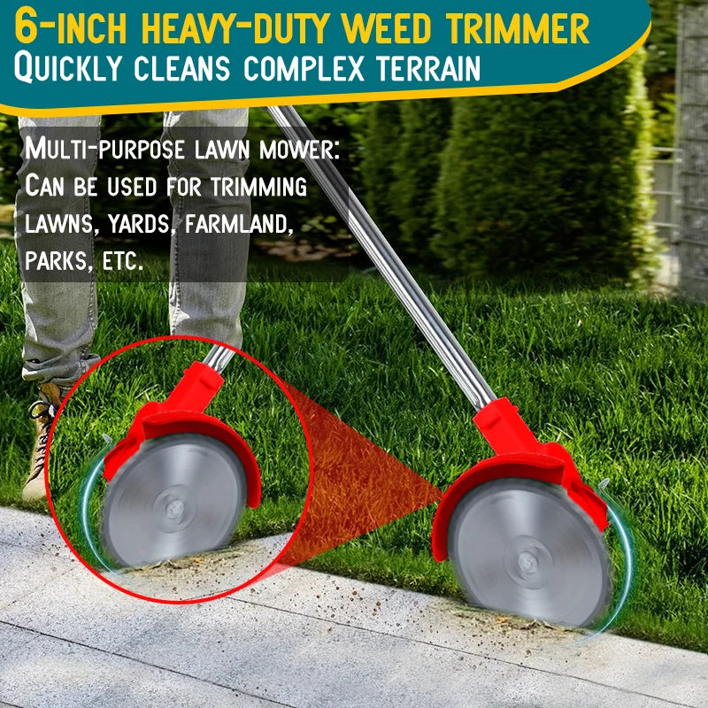 Cordless Gardening Tools Lawn Mower Weed Trimmer For Courtyards