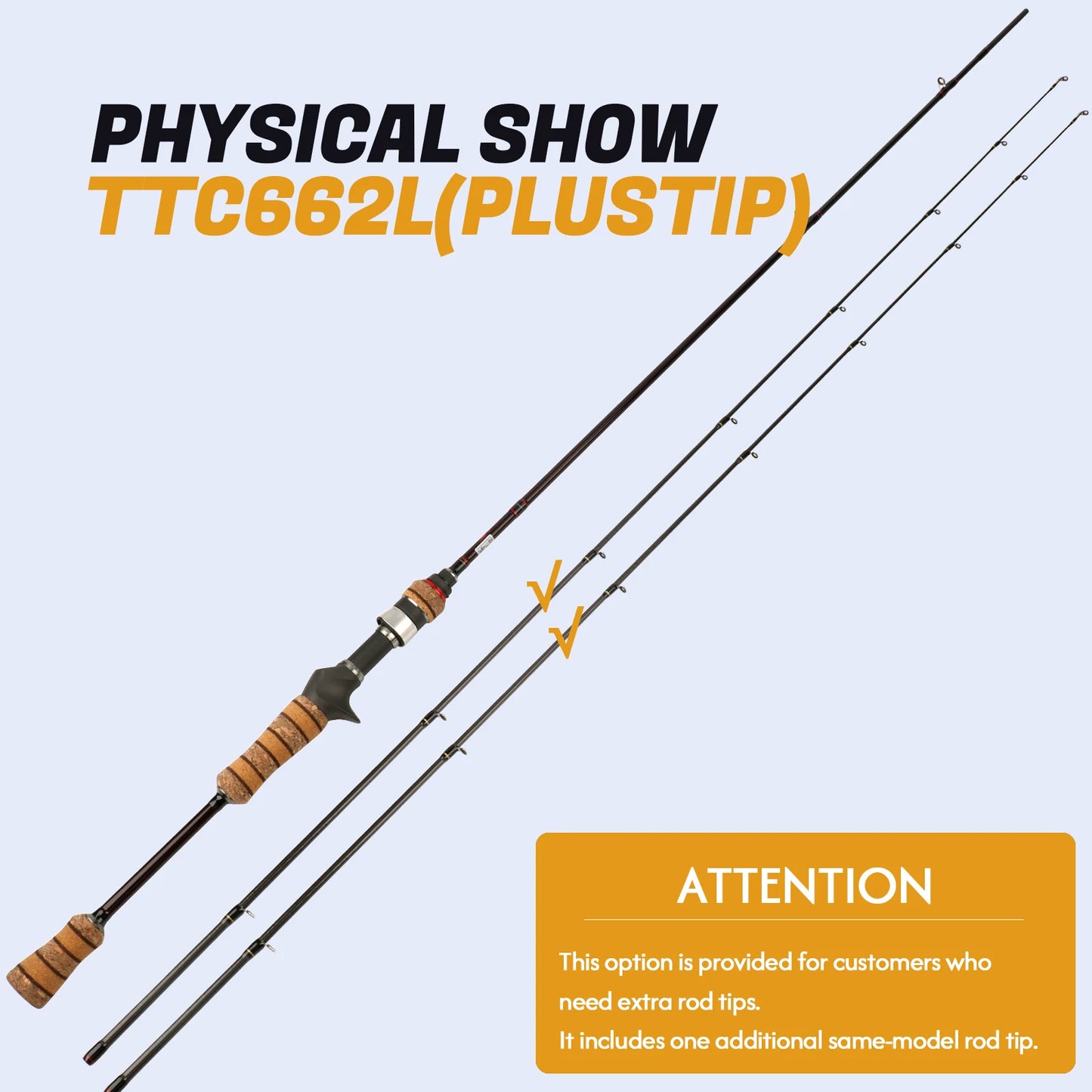 Kuying Carbon Lure Rod For Casting And Spinning Fishing