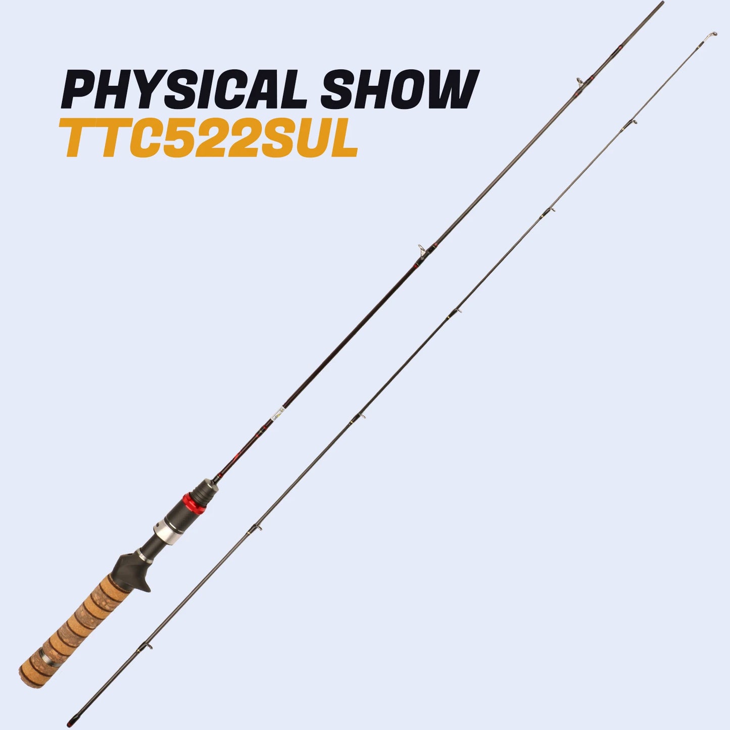 Kuying Carbon Lure Rod For Casting And Spinning Fishing