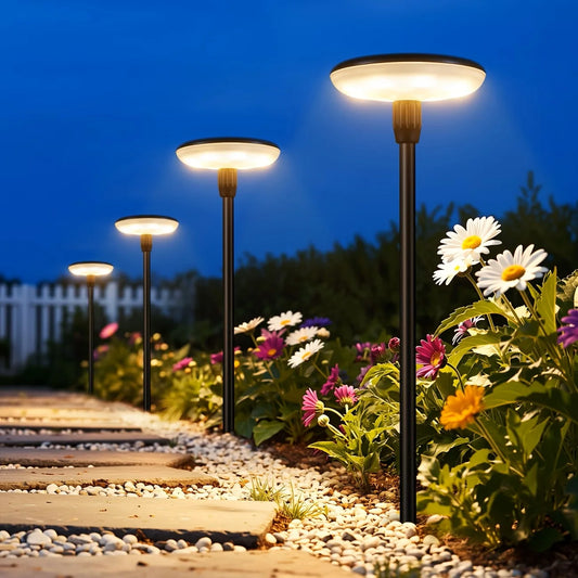 Solar Powered Pathway Lights Outdoor Garden Swaying Light IP65 Waterproof - Parry's Picks