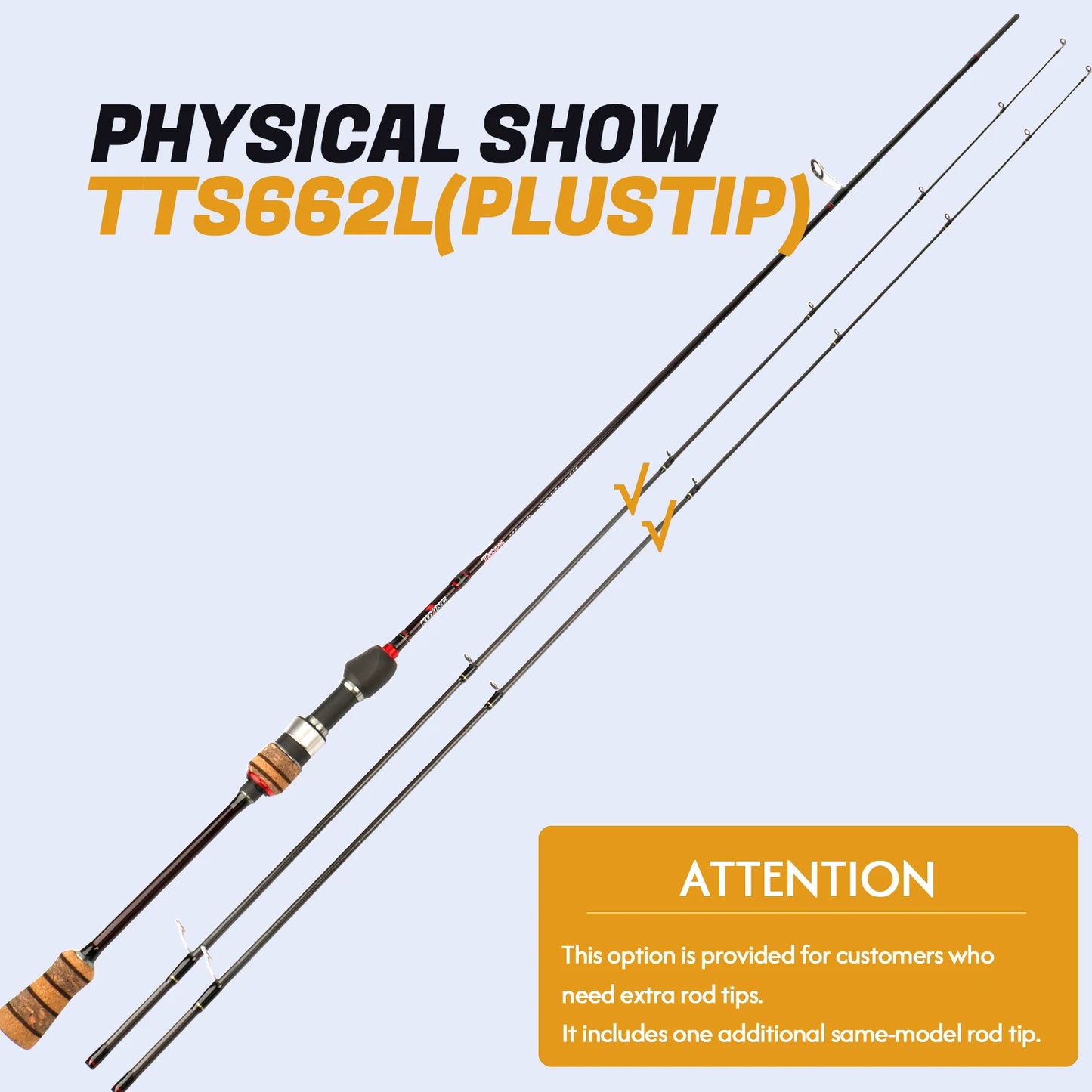 Kuying Carbon Lure Rod For Casting And Spinning Fishing