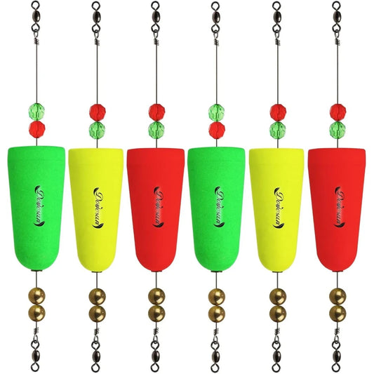 Popping Cork Fishing Floats Set With 3 Shapes 3 Pack - Parry's Picks