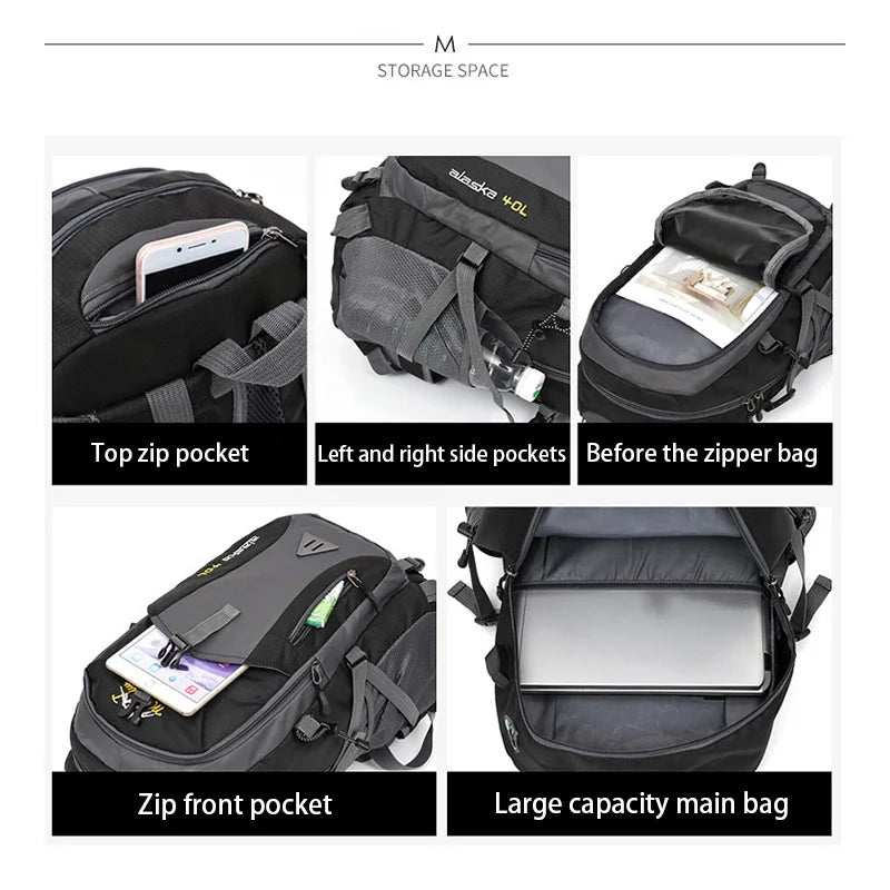CN Zhejiang Anti Theft Mountaineering Waterproof Backpack For Men - Parry's Picks