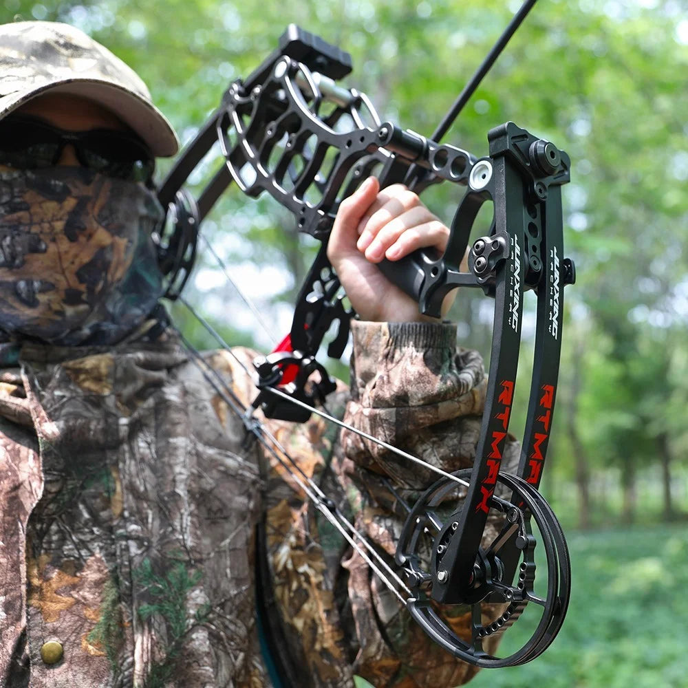 Dual Use Ambidextrous Compound Bow 30 To 70 Lbs Draw Weight 420 FPS