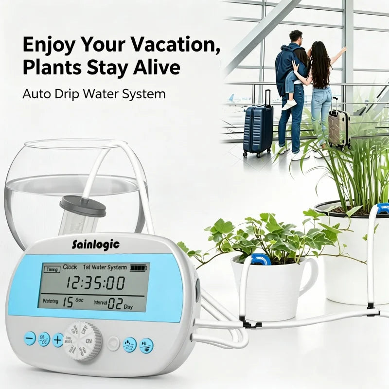 Drip Irrigation Kit Auto Plant Watering System Anti Siphoning Device