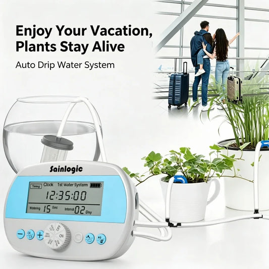 Drip Irrigation Kit Auto Plant Watering System Anti Siphoning Device - Parry's Picks
