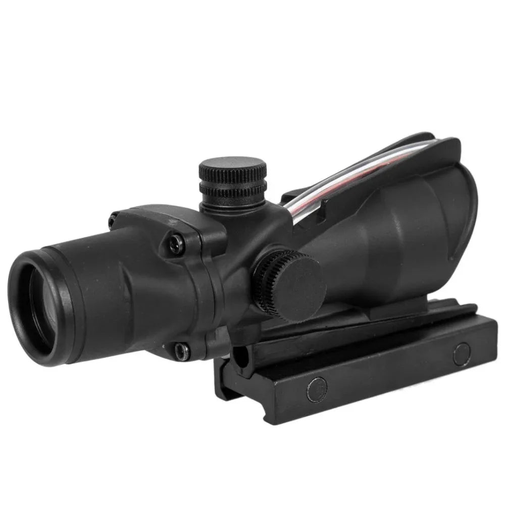 Bestsight 4x32 Hunting Scope With Fiber Optics Red Dot Illuminated Reticle