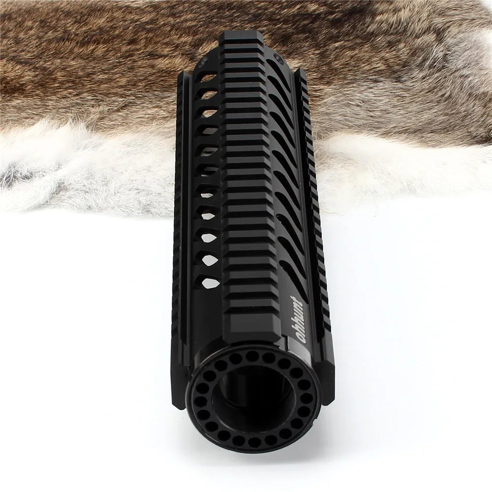 Ohhunt Free Float Quad Rail Handguard For AR15 M4 M16 Picatinny