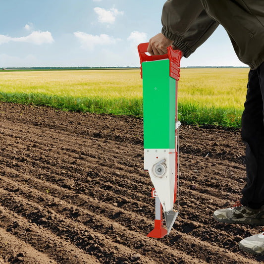 Bymaocar Adjustable Manual Fertilizer Spreader Planter Seeder - Parry's Picks